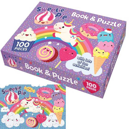 Sweetie Pie Book and 100 piece Puzzle