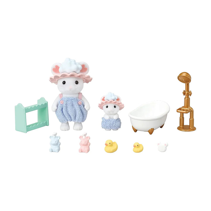 Bath Time Bubble Siblings Sylvanian Families