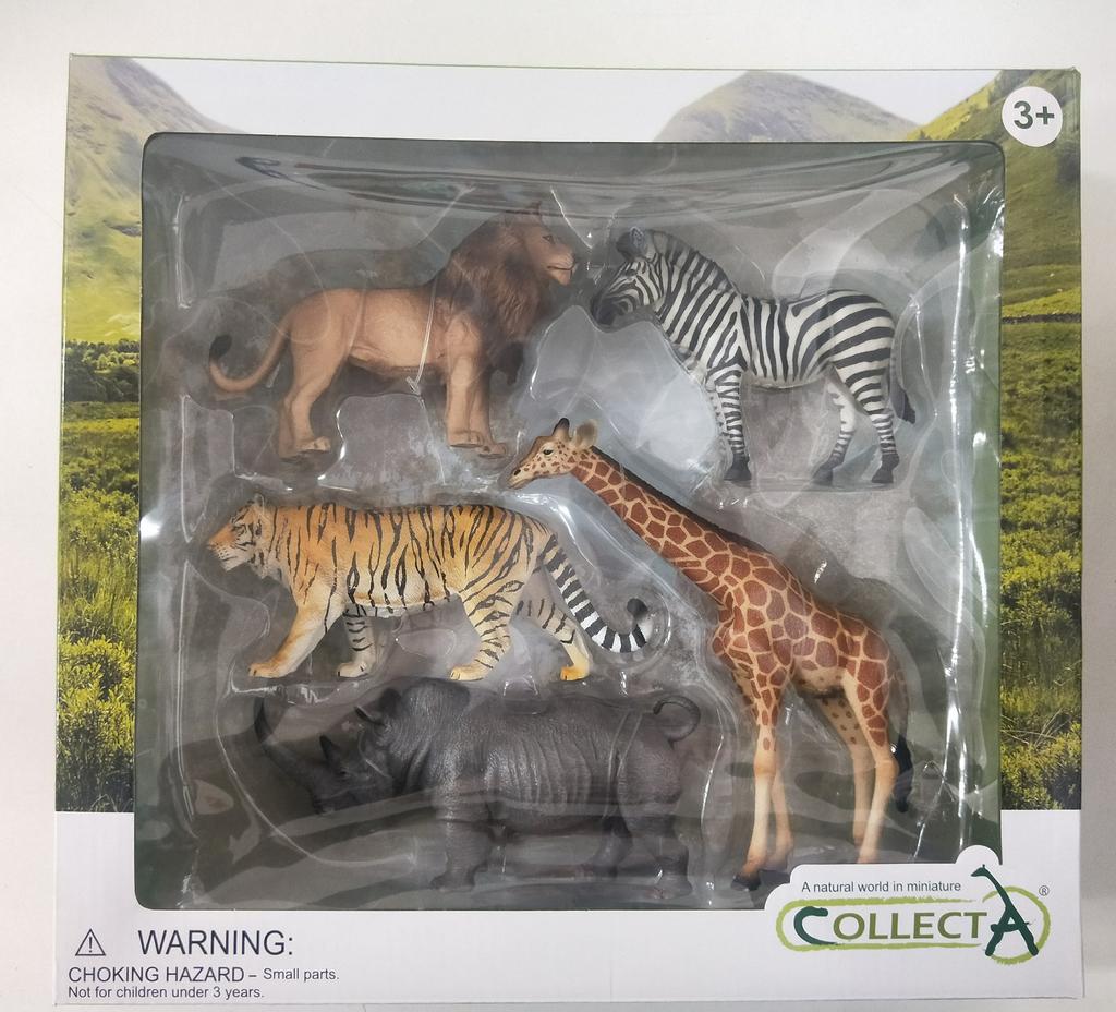 Collecta Safari wild life Animals Boxed Set Kidzstuffonline