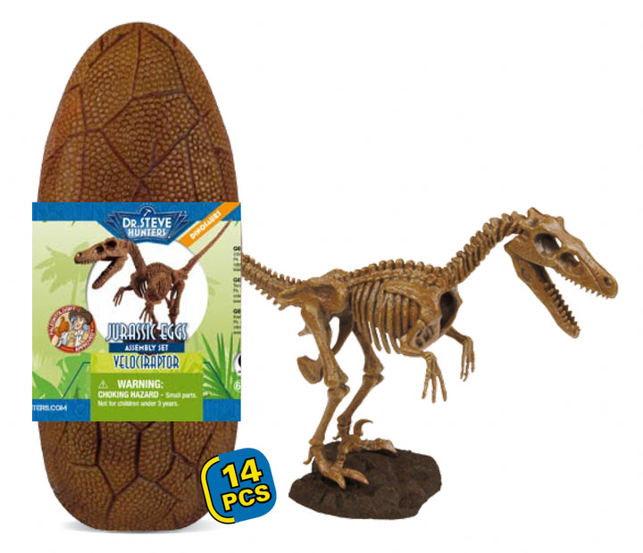Dinosaur 3d Puzzle in Jurassic Egg velocerapter