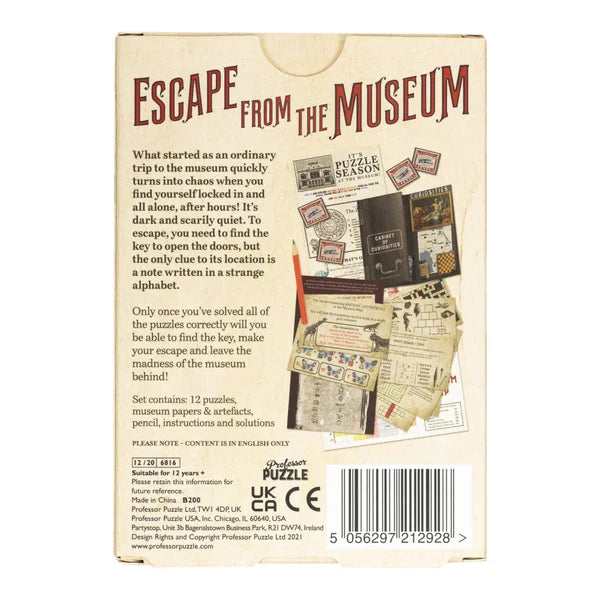 Escape from the Museum Game