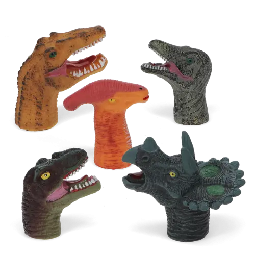 Finger Puppet Dinosaur 5 pack