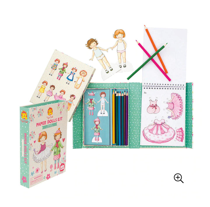 Paper dolls kit
