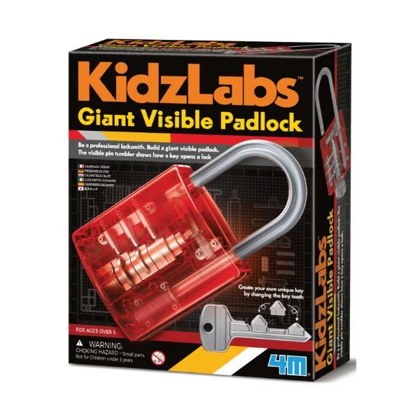 Kidzlabs Giant Visible Padlock