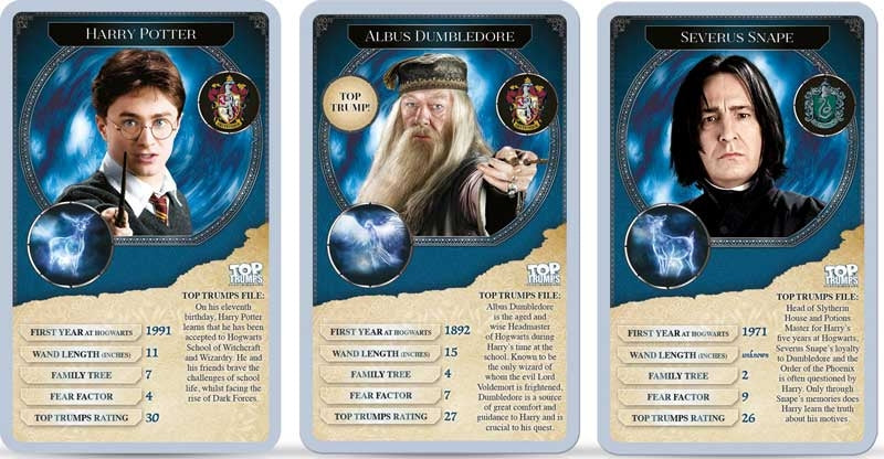 Top Trumps Harry Potter - 30 Witches & Wizards
