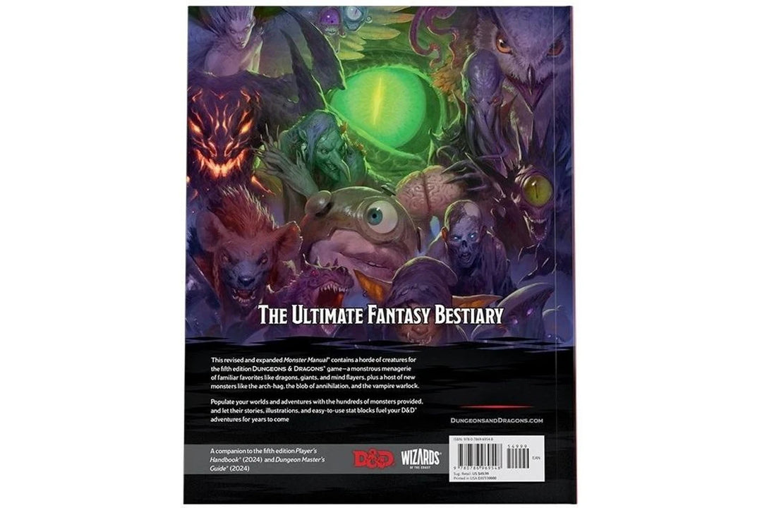 Dungeons & Dragons Monster Manual 2024