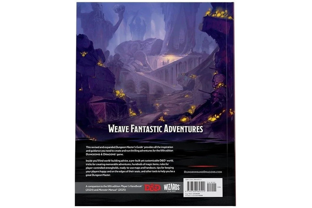 Dungeons & Dragons Dungeon Masters Guide revised edition 2024