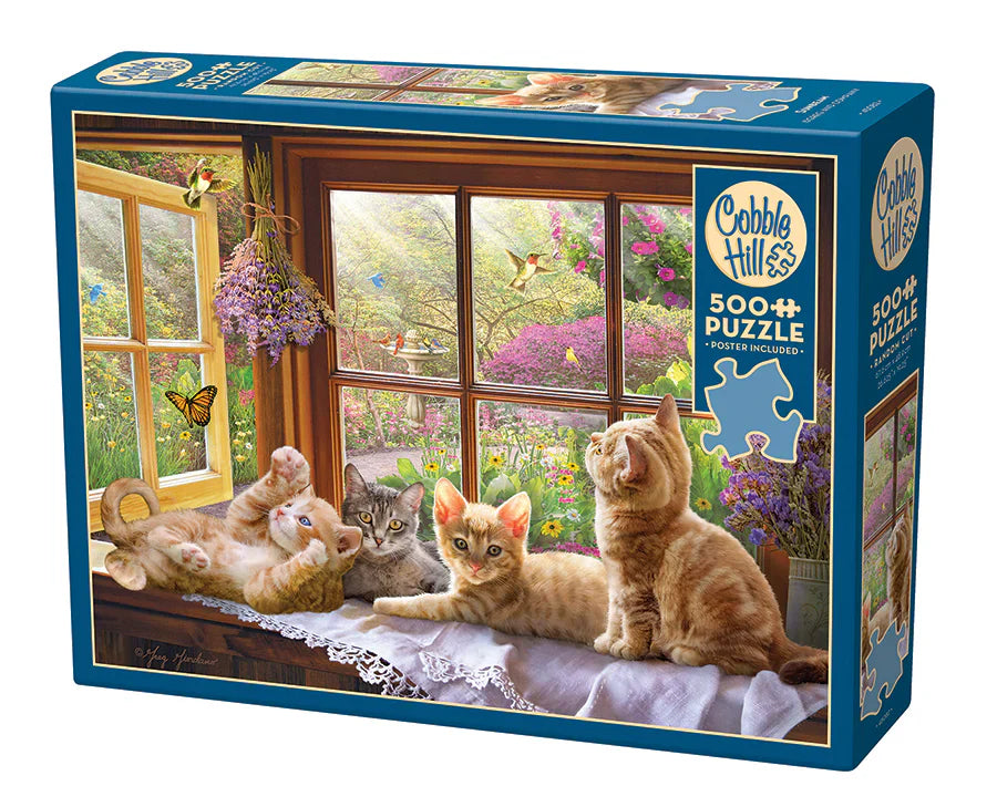 Sunbeam Cats 500 Piece - large pieces