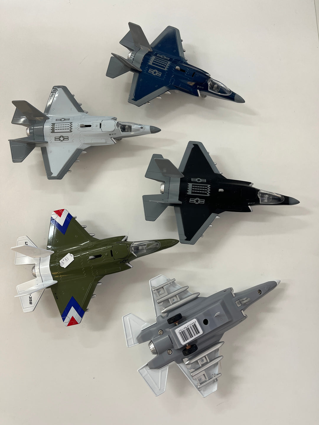 Spy jet die cast plane