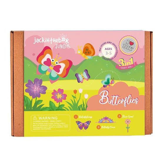 3 in 1 craft set butterfly
