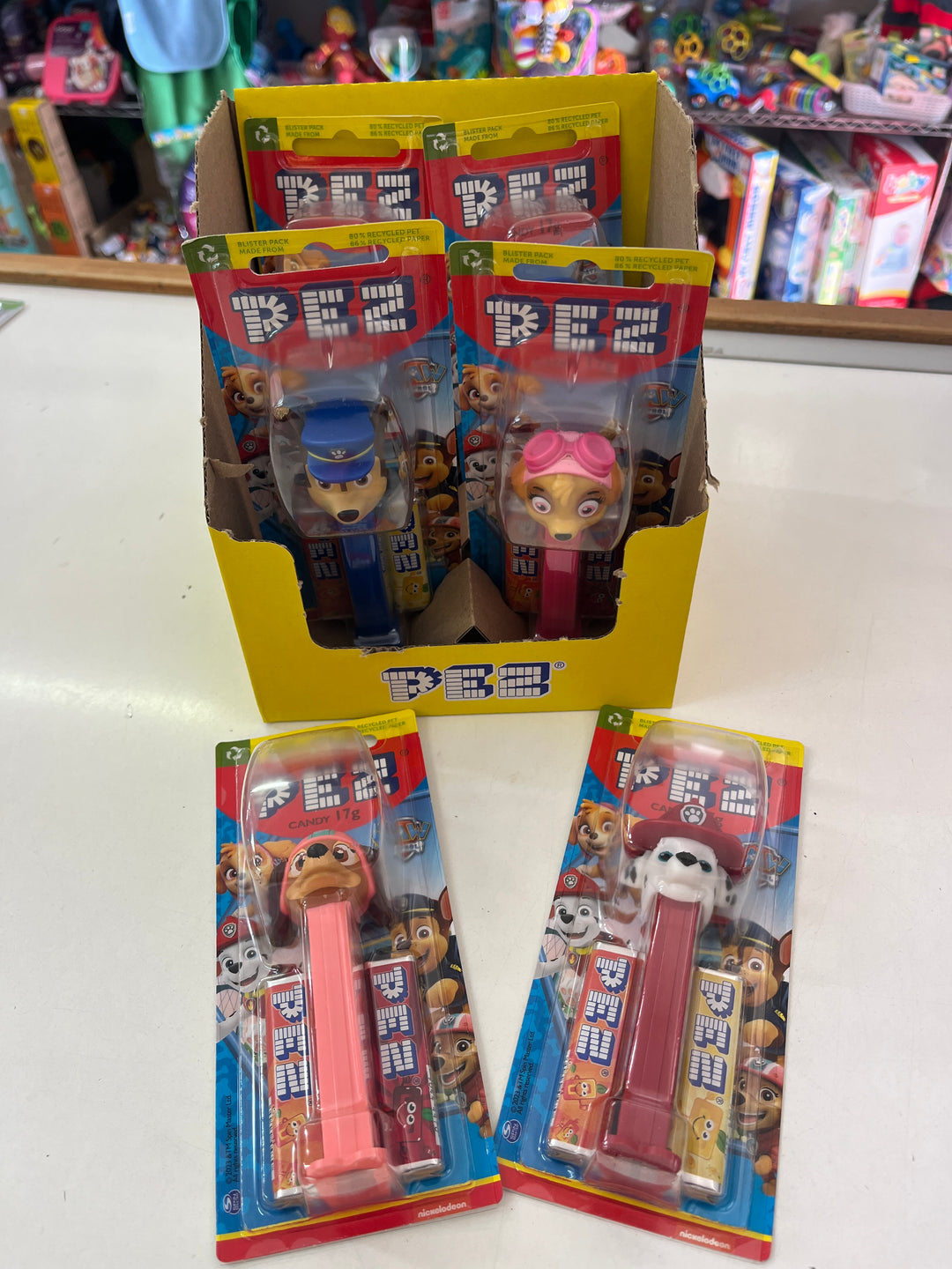 Paw patrol Pez candy dispenser