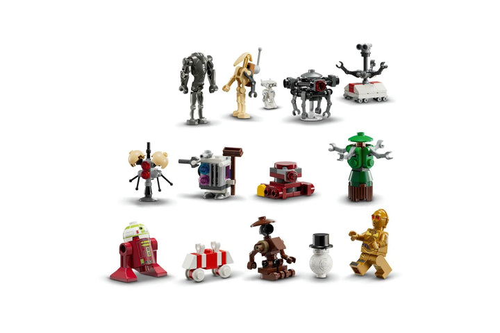 LEGO 75418 Star Wars Advent Calendar 2025 minifigures