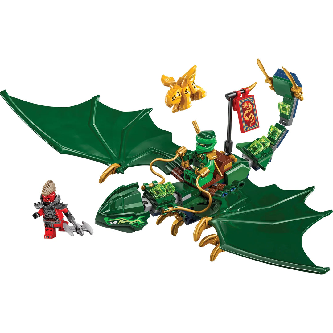 LEGO-NINJAGO-Lloyd’s-Green-Forest-Dragon-71829 kidzstuffonline