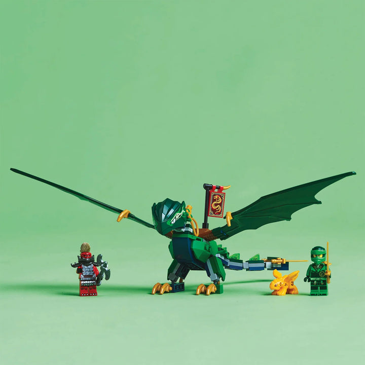 LEGO-NINJAGO-Lloyd’s-Green-Forest-Dragon-71829-kidzstuffonline