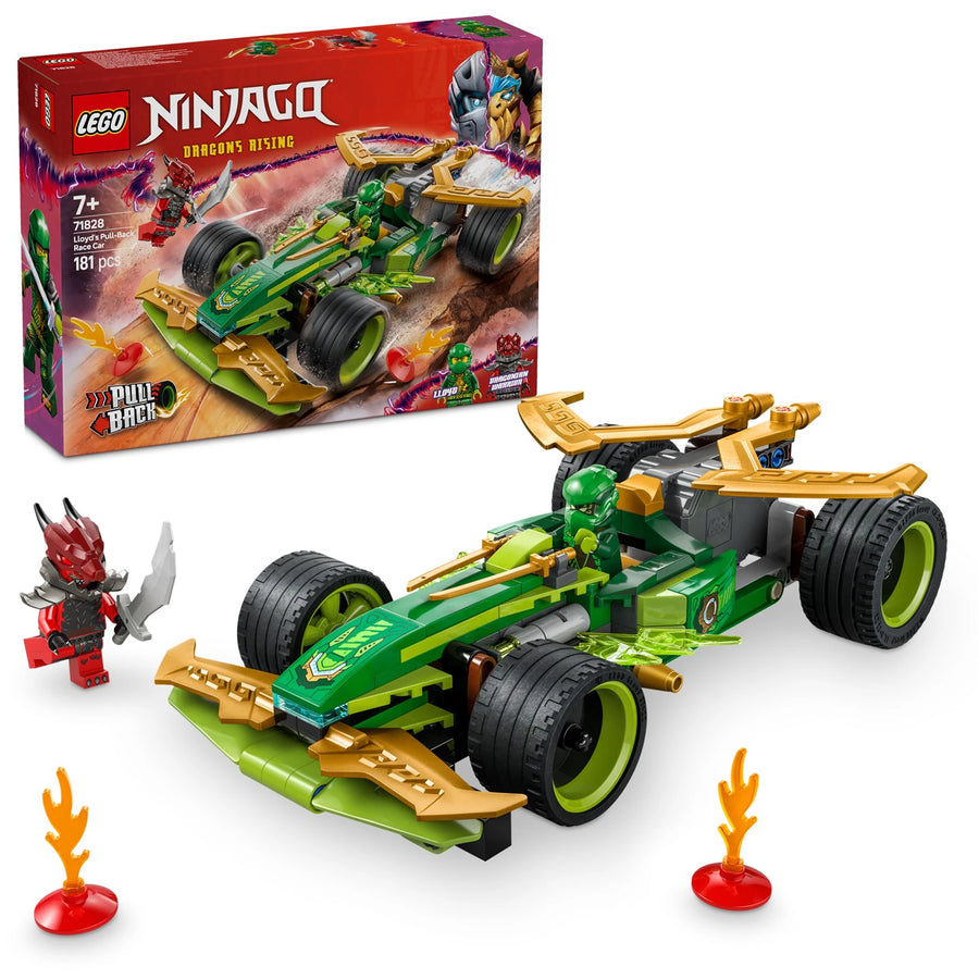 LEGO Ninjago Llyods pull back race car Dragons Rising 71828