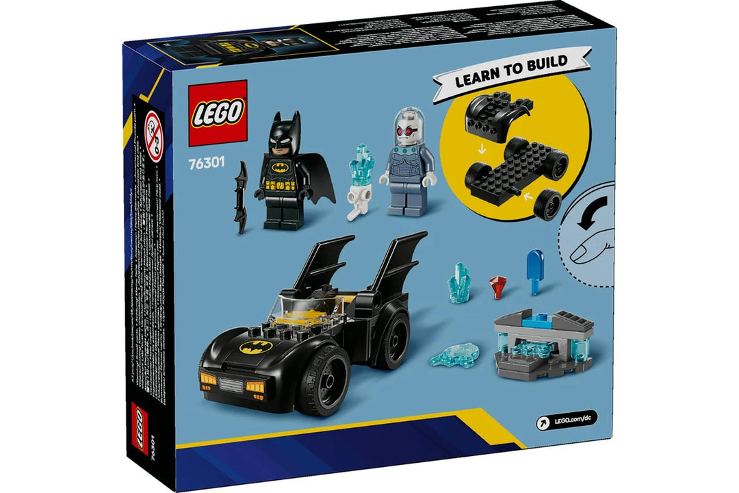 LEGO Super Heroes Batman & Batmobile vs. Mr. Freeze - 76301 back box