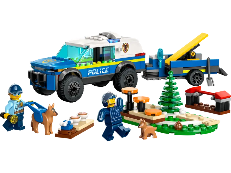 LEGO CITY Mobile Police Dog Training 60369