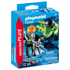 Playmobil 70248 Special Plus Agent With Drone