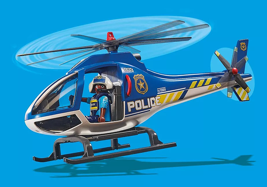 Playmobil helicopter Police Parachute 70569