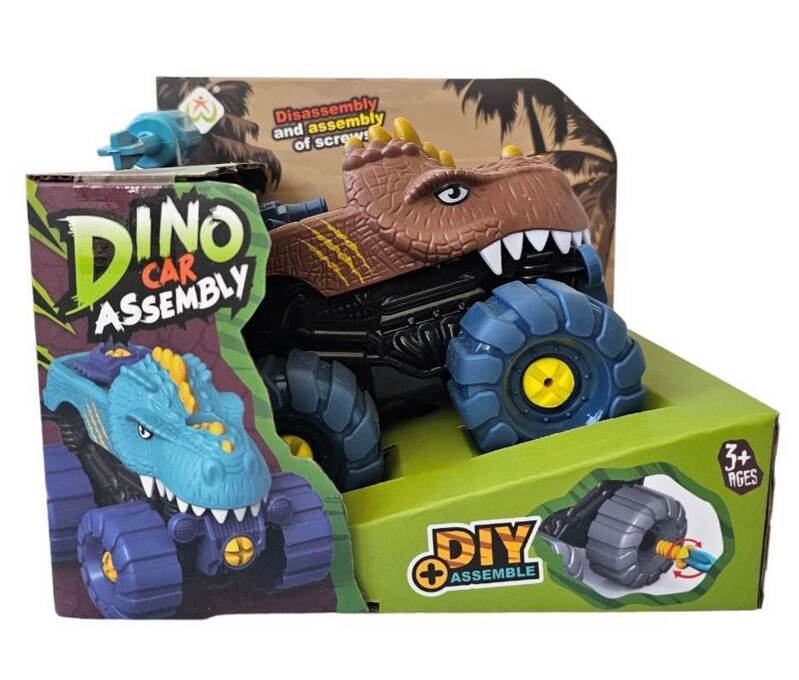 DIY Assembly Dino Car