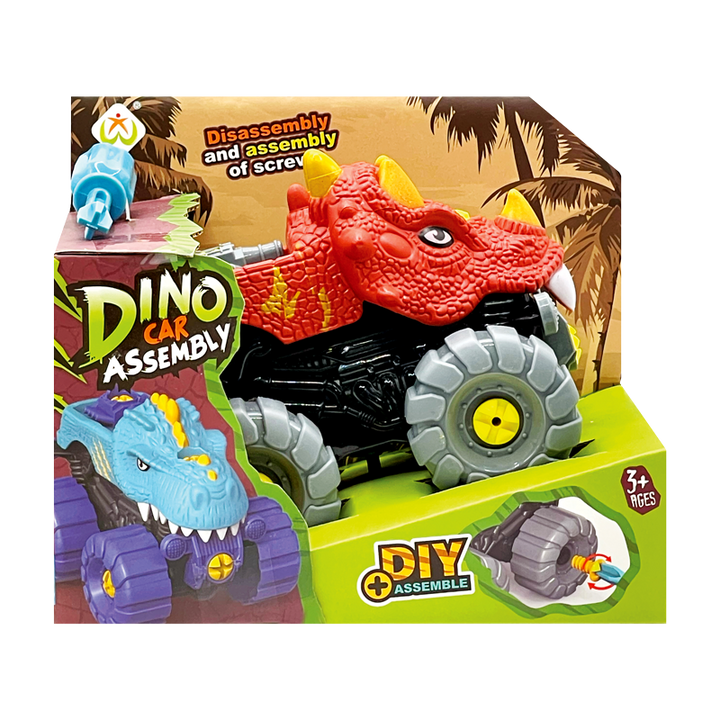 DIY Assembly Dino Car