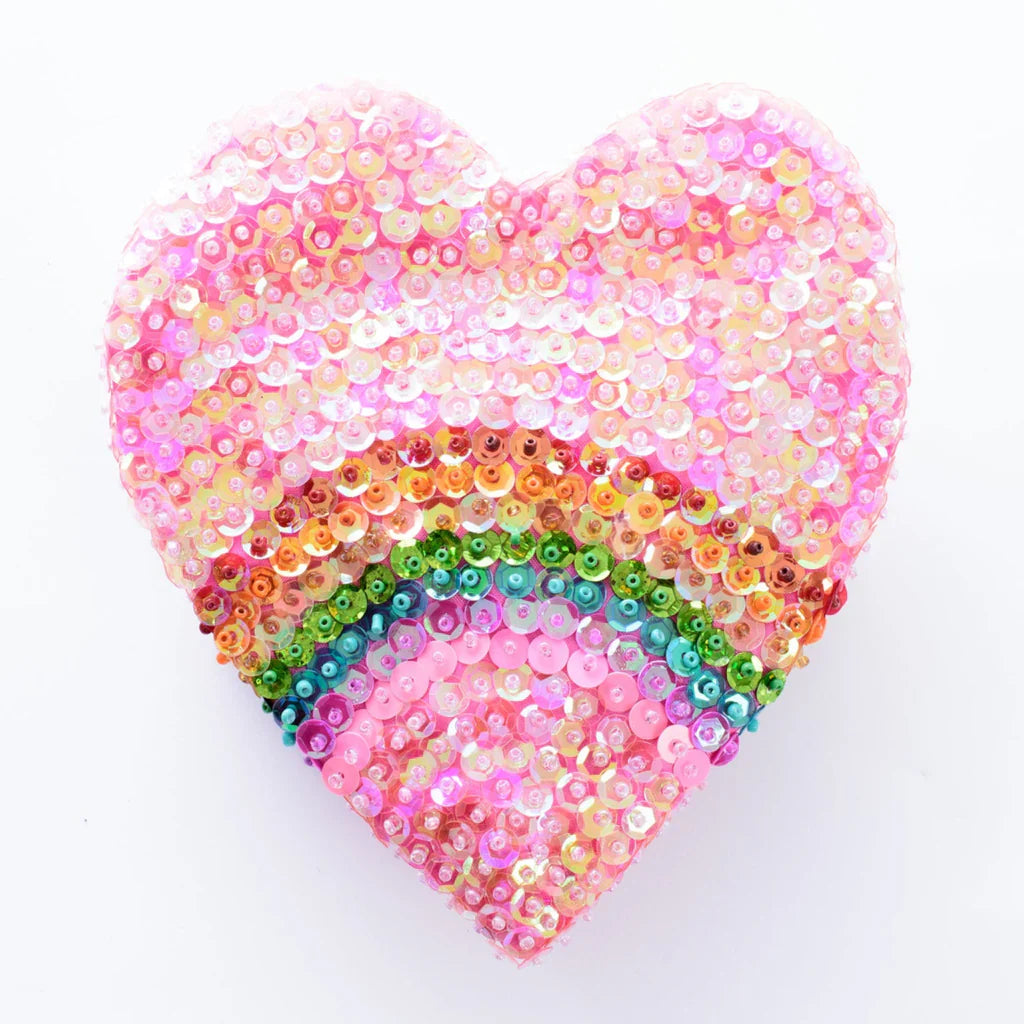 Rainbow Love Sequin Bag