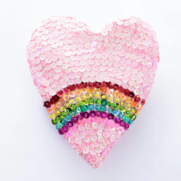Rainbow Love Sequin Bag