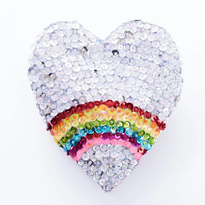 Rainbow Love Sequin Bag