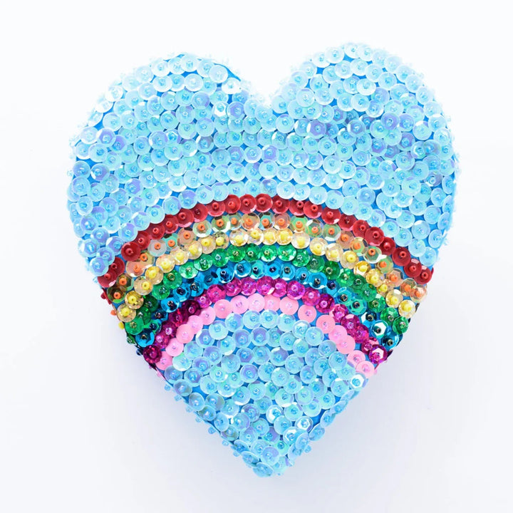 Rainbow Love Sequin Bag