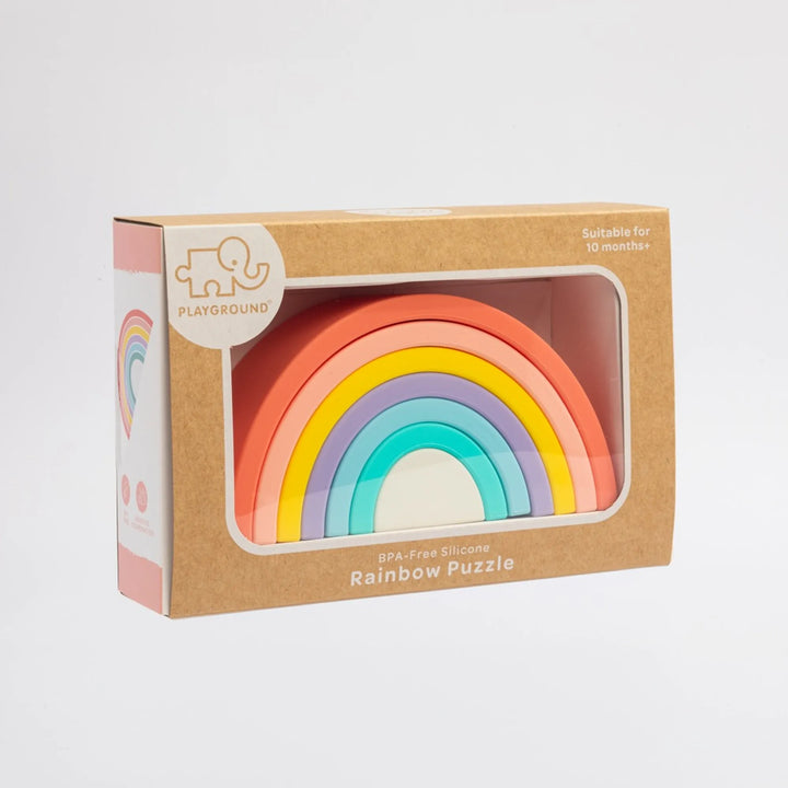 Rainbow Puzzle Silicone Sorbet