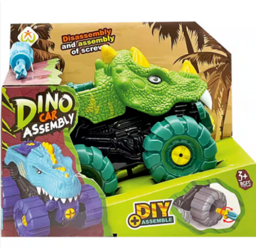DIY Assembly Dino Car