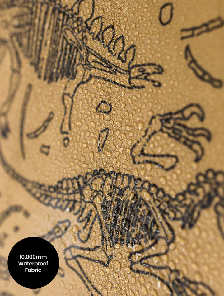 All-Weather Hoodie - Dino Bones detail