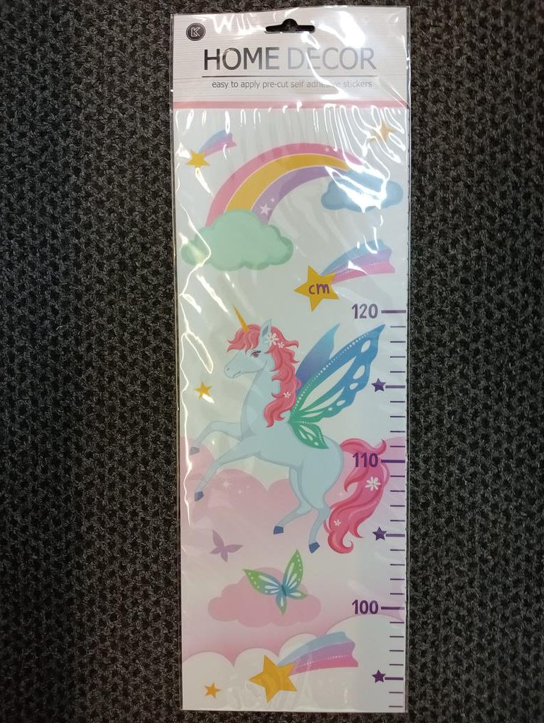 Unicorn Height Chart