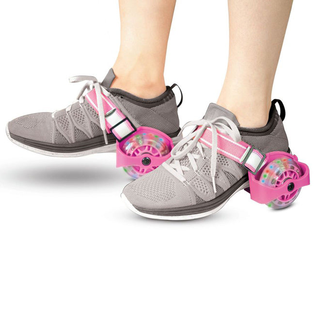 pink adjustable shoe skates