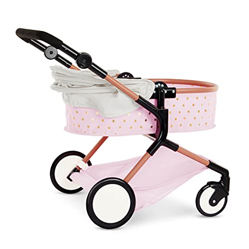 Baby Doll Double Stroller Babi 14" hood down