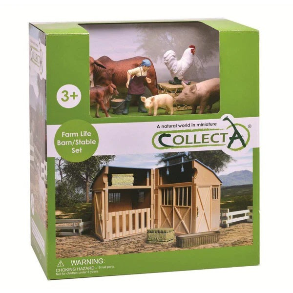 outside of box Collecta Farm Life Barn/Stable