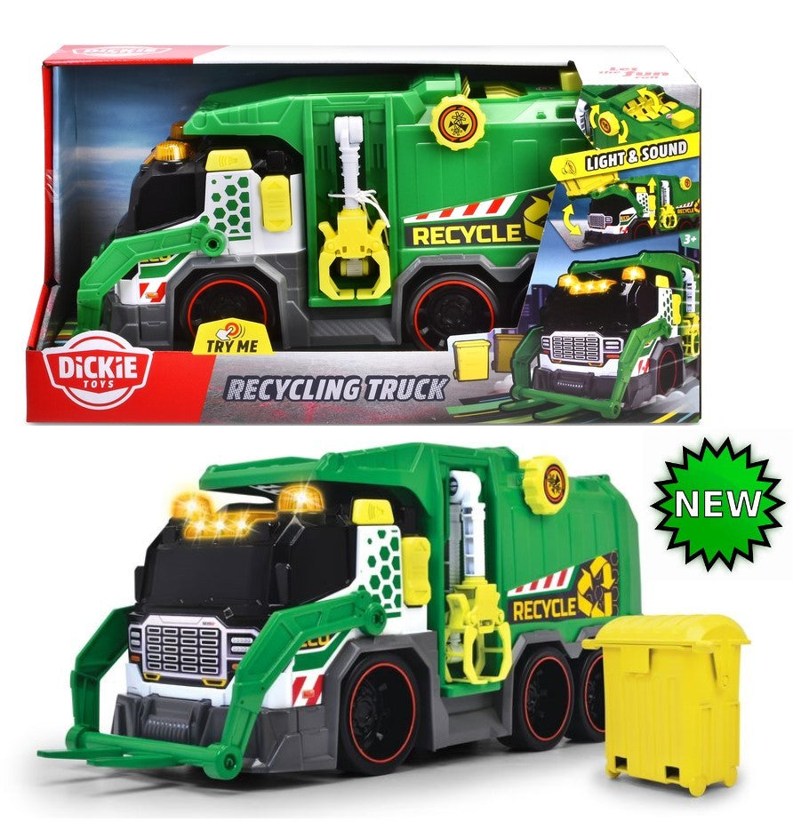 Dickie Toys Recycle Truck with lights and sound 39cm