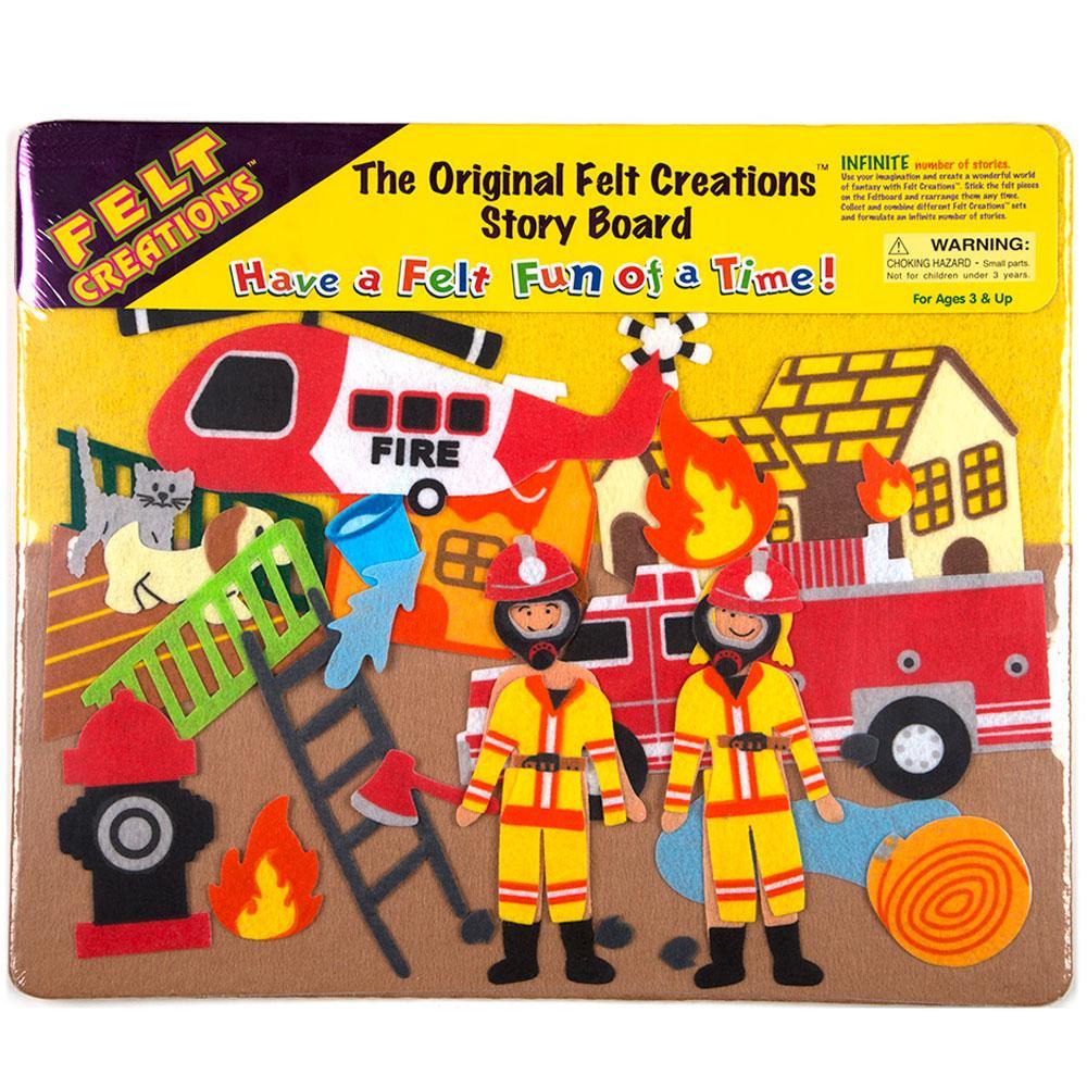 Felt Creations - Fire Engine. Felt Creations - Fire Engine.