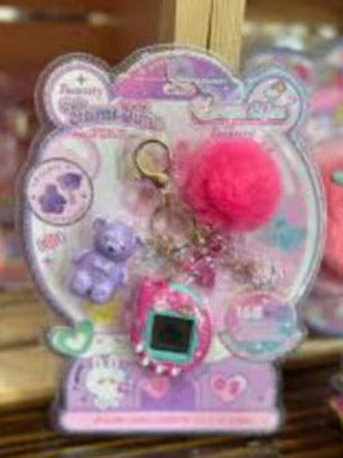 Game Time Digital Toy and Lip Gloss Keychain Hot Focus