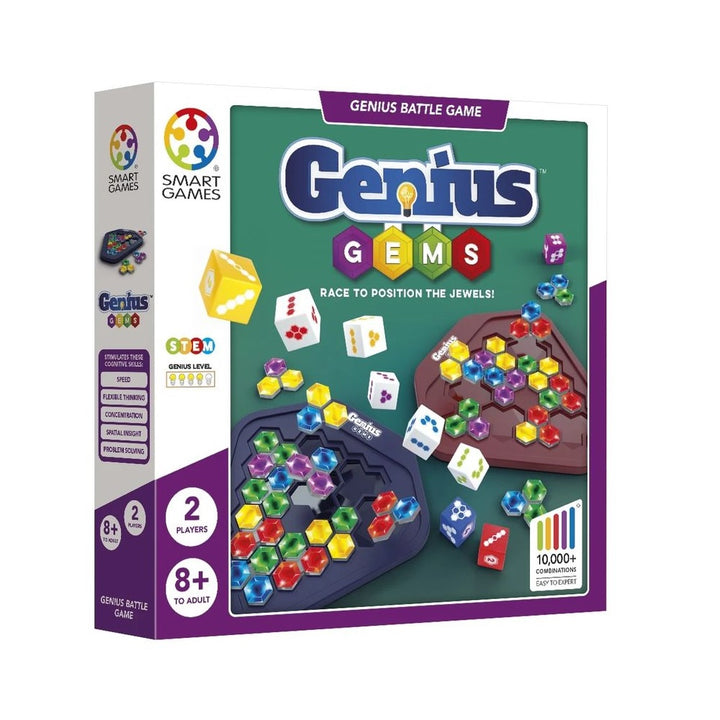 Genius Gems Battle game smart games