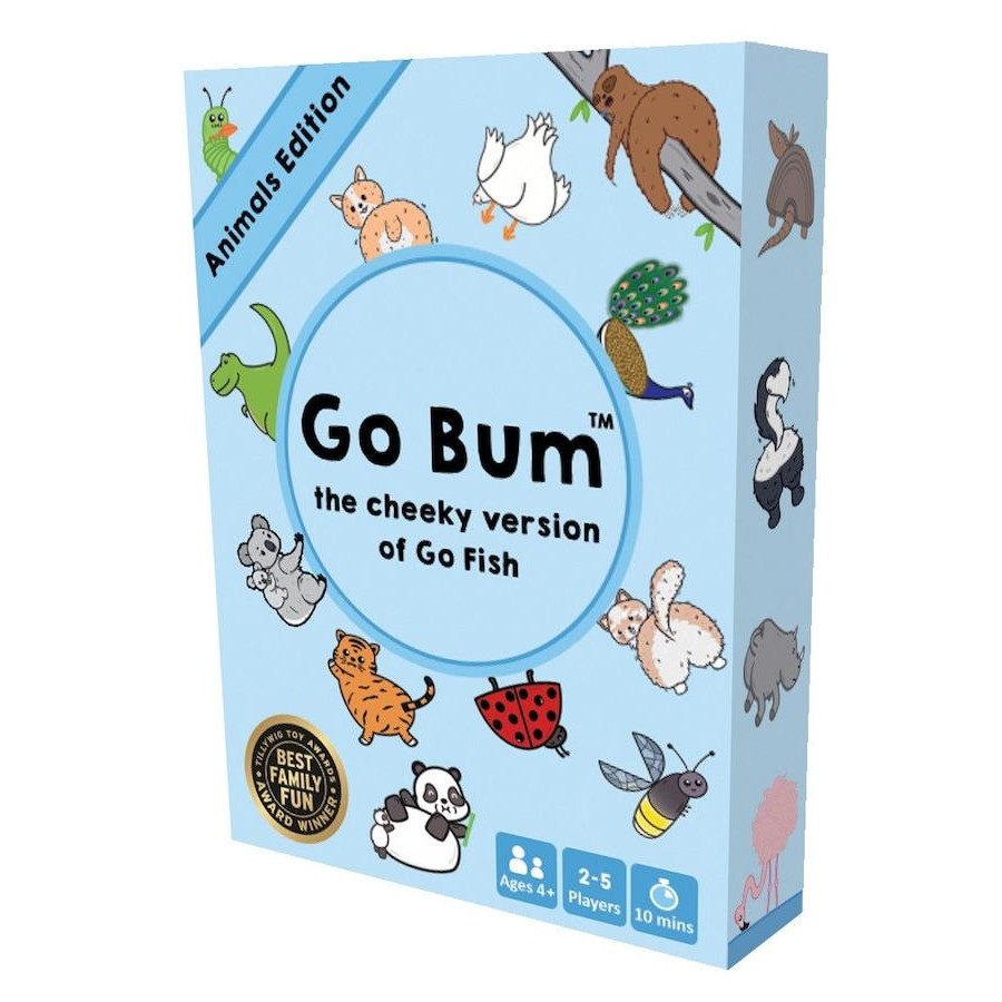 Go Bum Card Game Animals edition