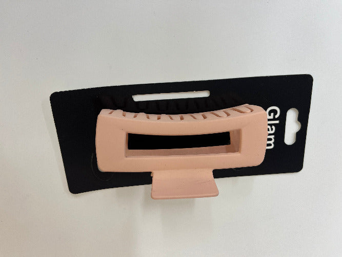 hair claw blush colour