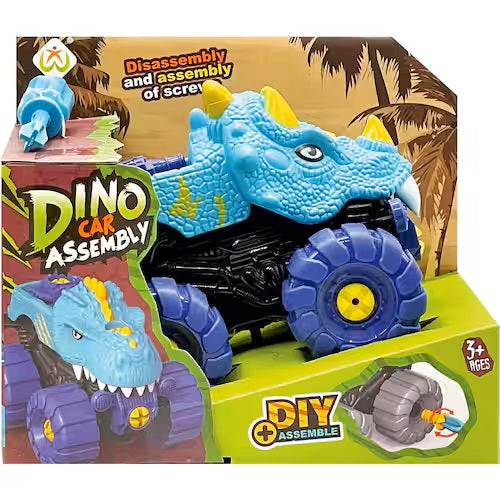 DIY Assembly Dino Car