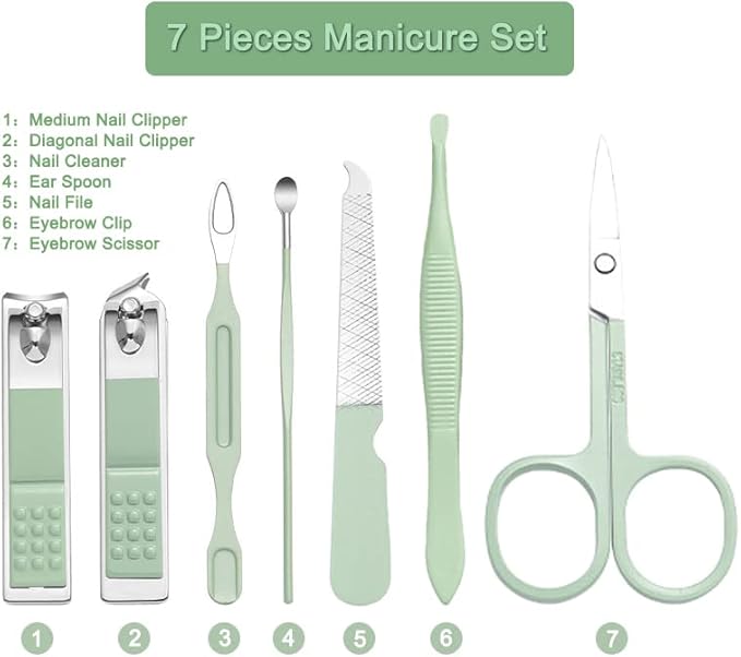 Manicure Nail care set contects