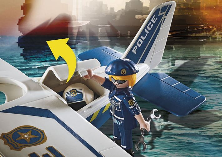Playmobil 70779 city action Police Float plane