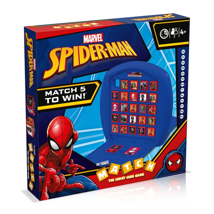 Spiderman Top Trumps Match