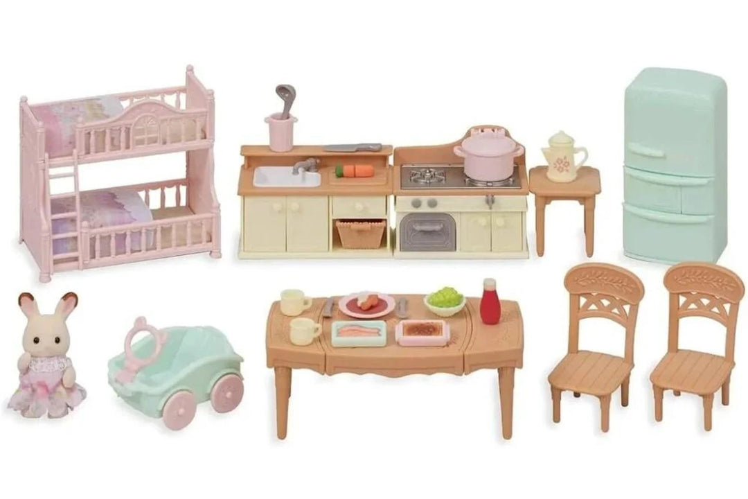 Sylvanian Families Country Home Furniture Set