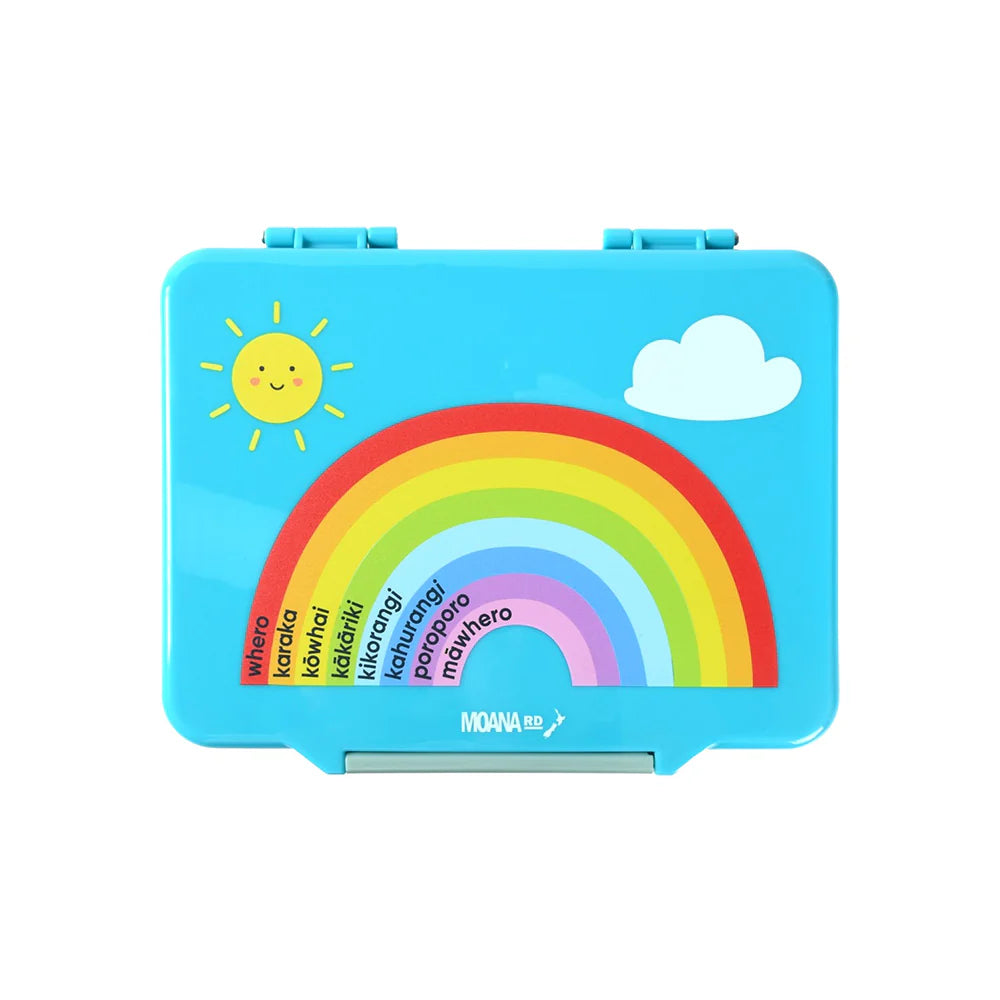 Te Reo Maori Rainbow Bento Lunch Box - Moana Rd
