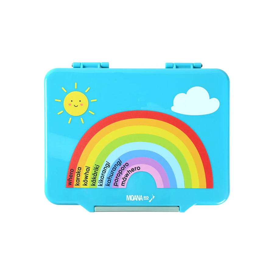 Te Reo Maori Rainbow Bento Lunch Box - Moana Rd