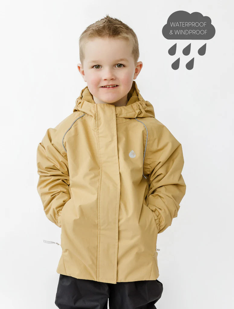 SplashMagic Storm Jacket - Sand | Dino Bones kidzstuffonline